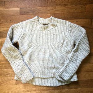 Prana Cropped Wool Sweater Size Small